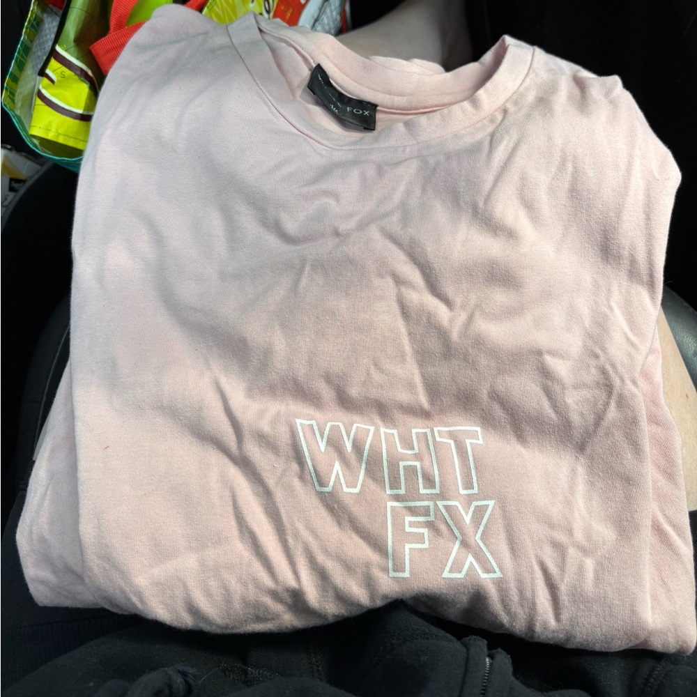 Light Pink White Fox T-Shirt
